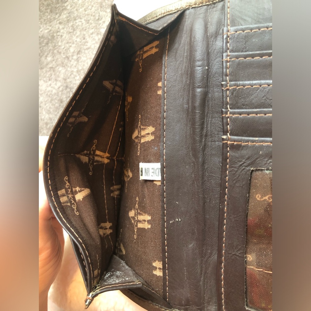 American West NWOT tri-fold leather wallet - Picture 7 of 12